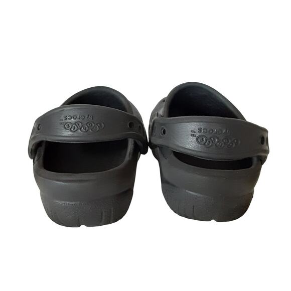 Jibbitz by Crocs Classic Clogs Water Shoes Black Toddler 6/7 Summer Slip On Play - Picture 5 of 9